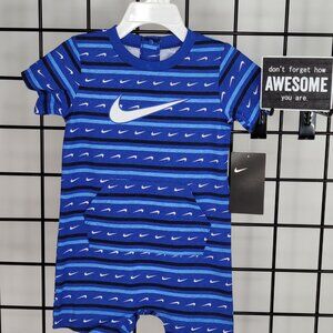 Nike_Blue_Onesie_Front_18 Mos_Baby_Bliss_Threads NWT